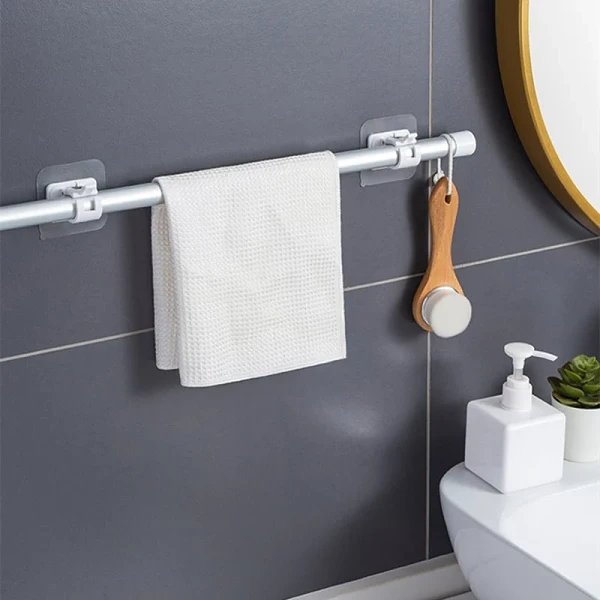 HOT SALE-49% OFF - Nail-Free Adjustable Curtain Rod Holders