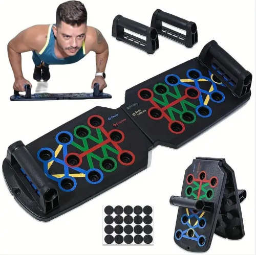 Portable Multifunctional Push-up Board (+skipping rope option)