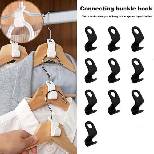 【The 2023 The best closet helper】Space-Saving Clothes Hanger Connector Hooks