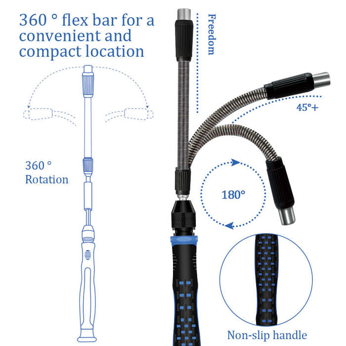 170 Piece Screwdriver Set Multi Function Repair