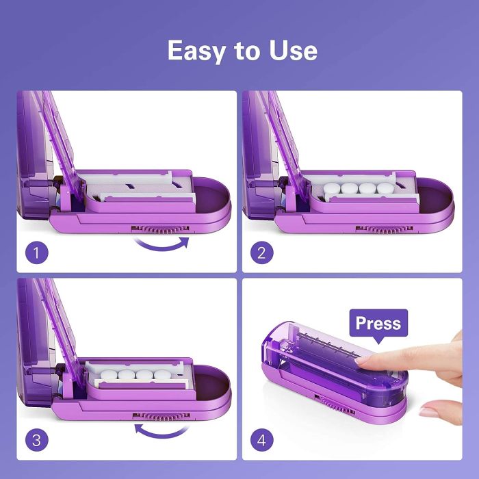 Pill Cutter Splitter for Cutting Multiple Pills