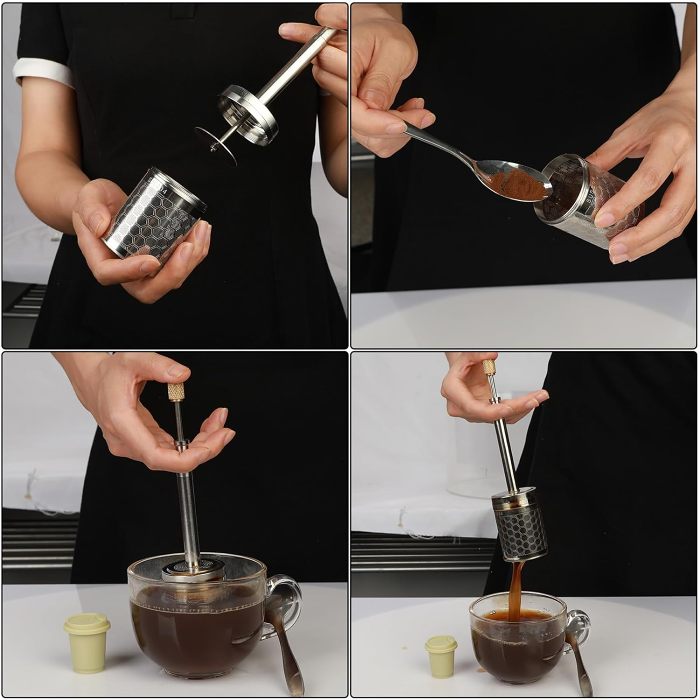 Press-style Tea & Coffee Filter