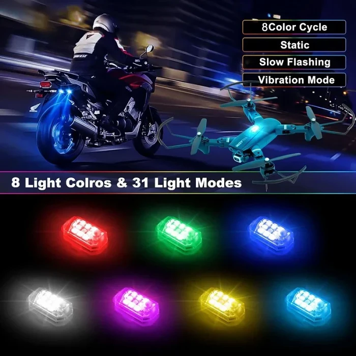 Last Day 49% OFF 8 Colors Wireless Led Lights with Remote