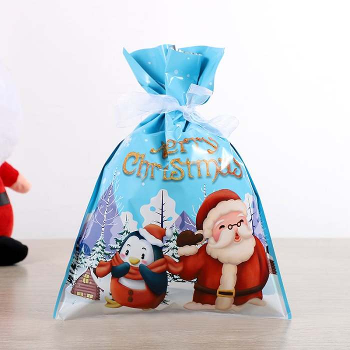 New Christmas Drawstrings Gift Bags