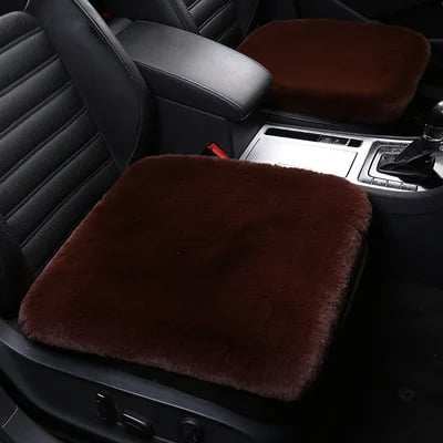 -Plush Car Seat Cushion