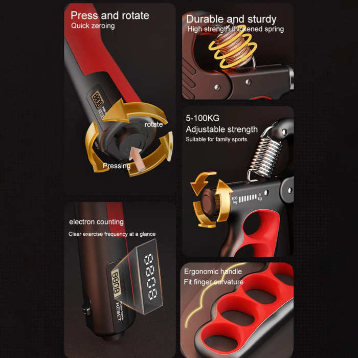 Grip Strength Trainer (5-100KG)