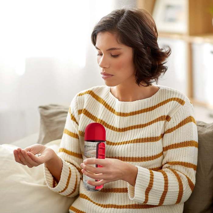 Buy 2 Get 10% Off - Portable Water Bottle With Pill Box Cup