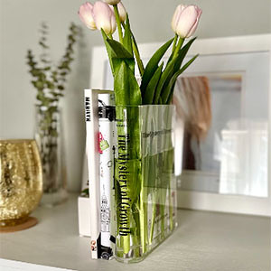 Bookend Vase for Flowers