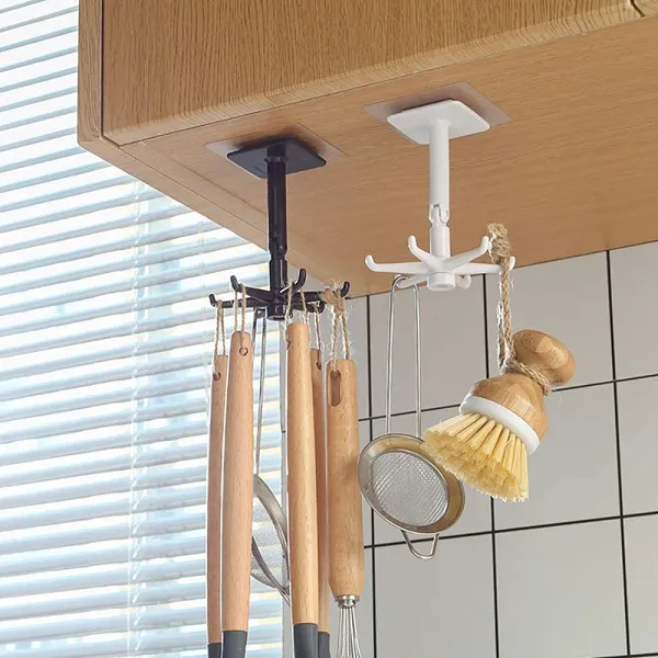 (SALE 49% OFF)360°Rotating Self-Adhesive Utility Hook