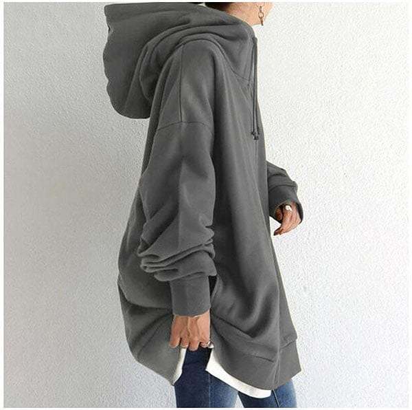 2024-Hot Sale 49% OFF-Women's Autumn/Winter Zipper Hooded Sweater