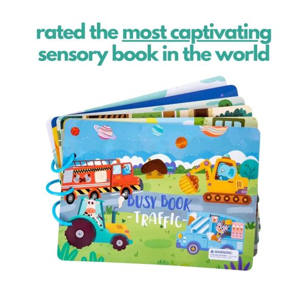 Dr. Glow's Sensory Book - Keep Kids off Devices!