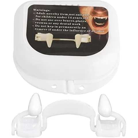 Halloween sales in advance-Retractable Halloween Vampire Fangs