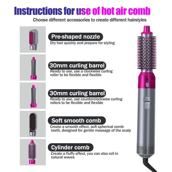 5 in 1 Complete Hair Styler