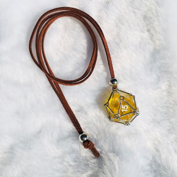 D20 Dice Holder Necklace