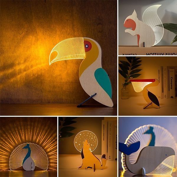 2024 The Best Gift LED Creative Animal Decorative Light