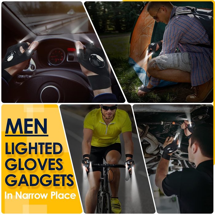 LED Flashlight Gloves