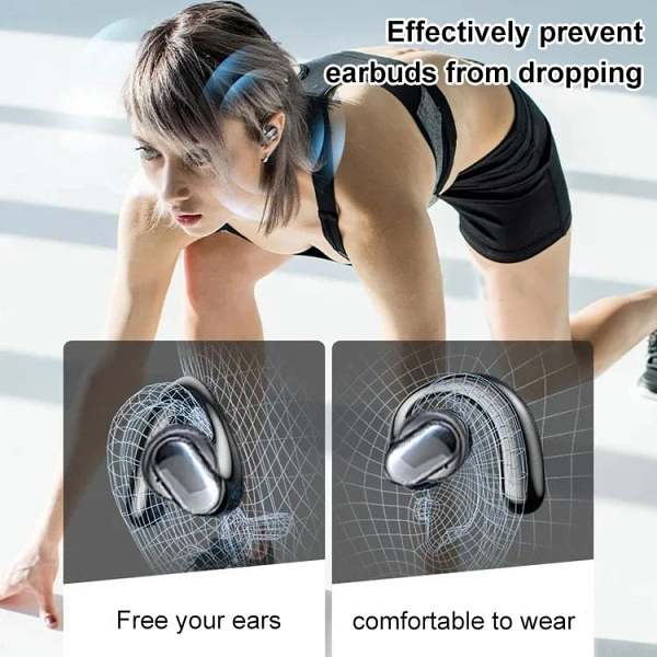TWS wireless bone conduction digital Bluetooth earbuds