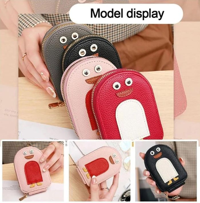 Creative Cartoon Penguin Card Wallet