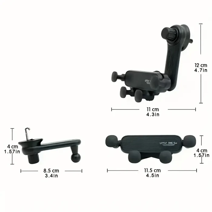 Adjustable rotation car mobile phone holder