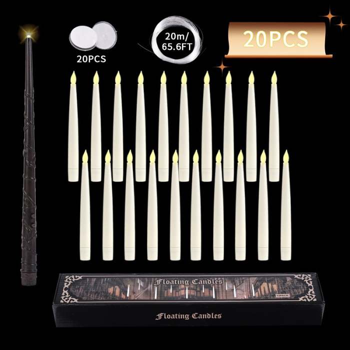 Magic Levitation Candle & Wand