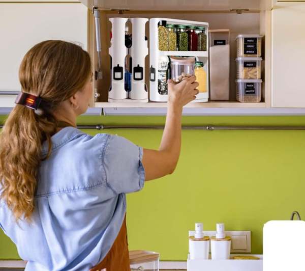Buy 2 Get 10% Off and Free Shipping - Kitchen Pull-type Rotating Spice Rack