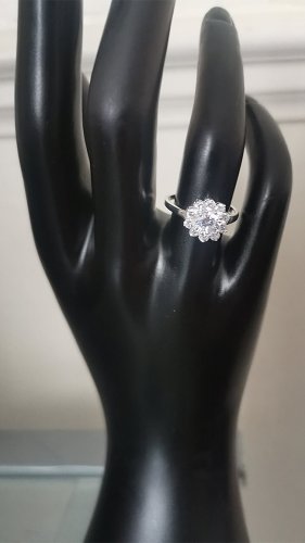 Flower Sterling Silver Ring