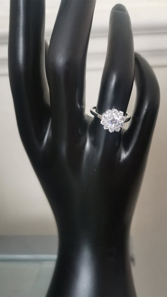 Flower Sterling Silver Ring