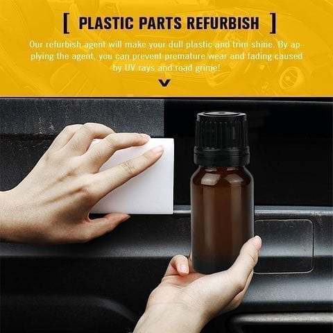 Last Day Save 50% 0FF - Plastic Parts Refurbish Agent - Make your car shine like new!!