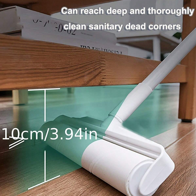 Adjustable Long Handle Sticky Hair Remover Roller