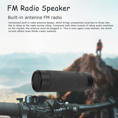 Bicycle Bluetooth Speaker Flashlight