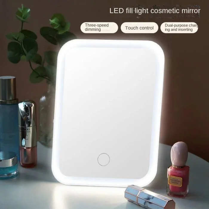 USB Rechargeable Lighted Makeup Mirror