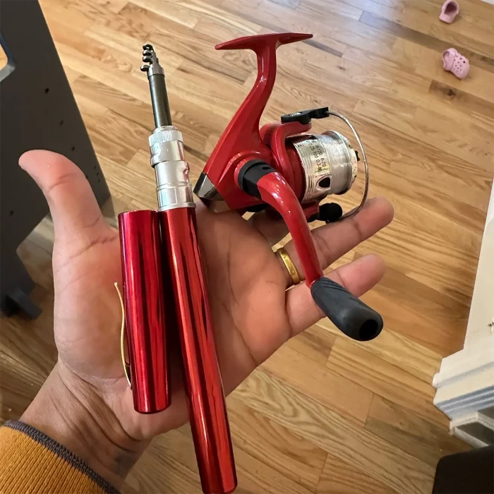 Portable Pen Fishing Rod