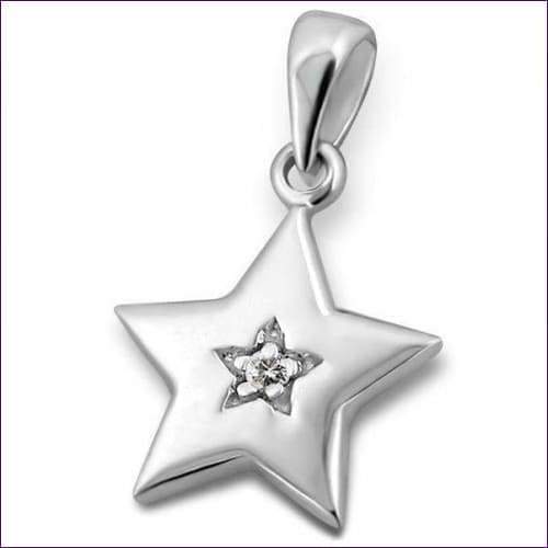 Star Silver Pendant