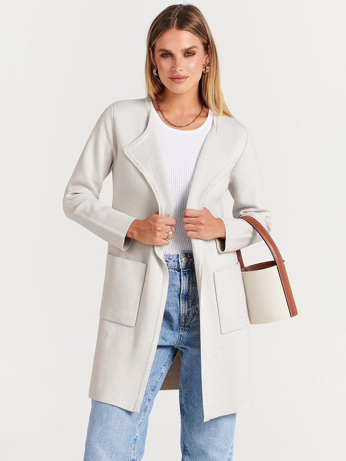 LAST DAY 49% OFFNew Style Lapel Classy Coatigan