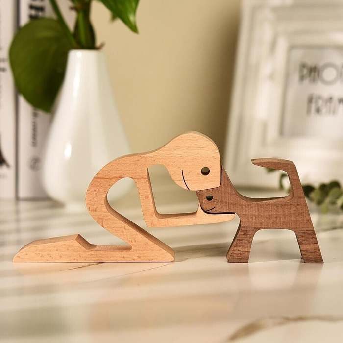 My best friend-Wooden Pet Carvings