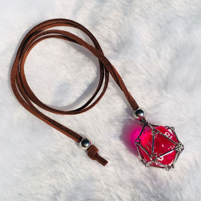 D20 Dice Holder Necklace