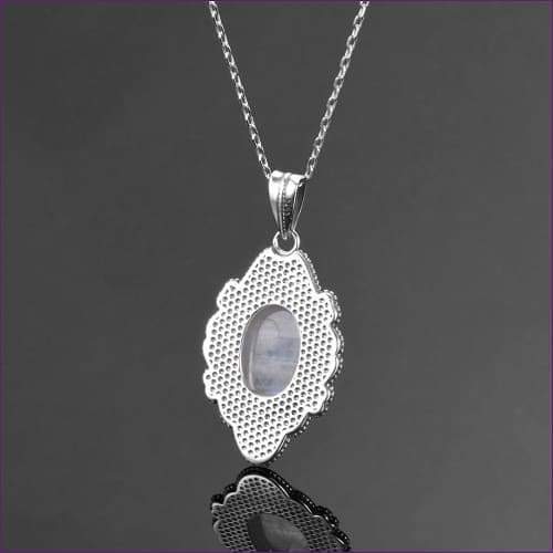 Silver Moonstone Necklace