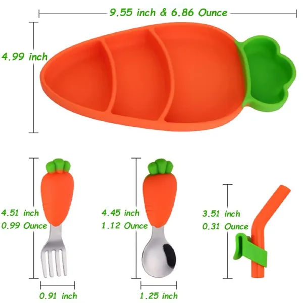 Toddler Plates with Suction