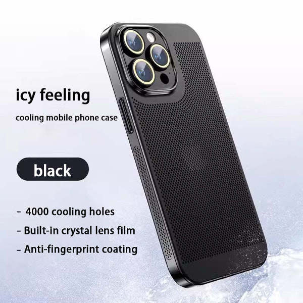 Electroplating Heat Dissipation iPhone Case Compatible with iPhone