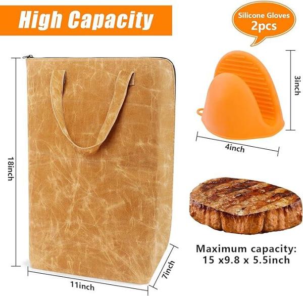 BBQ Blanket Insulated Meat Resting Bag Reusable Foldable