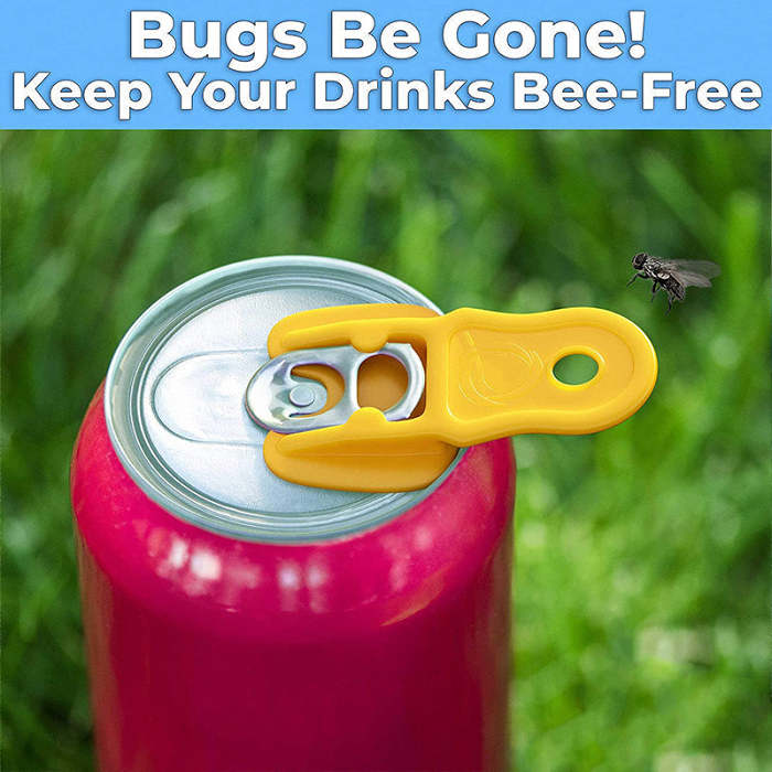 Easy Can Opener,Soda Beer Can Opener & Beverage Can Cover Protector