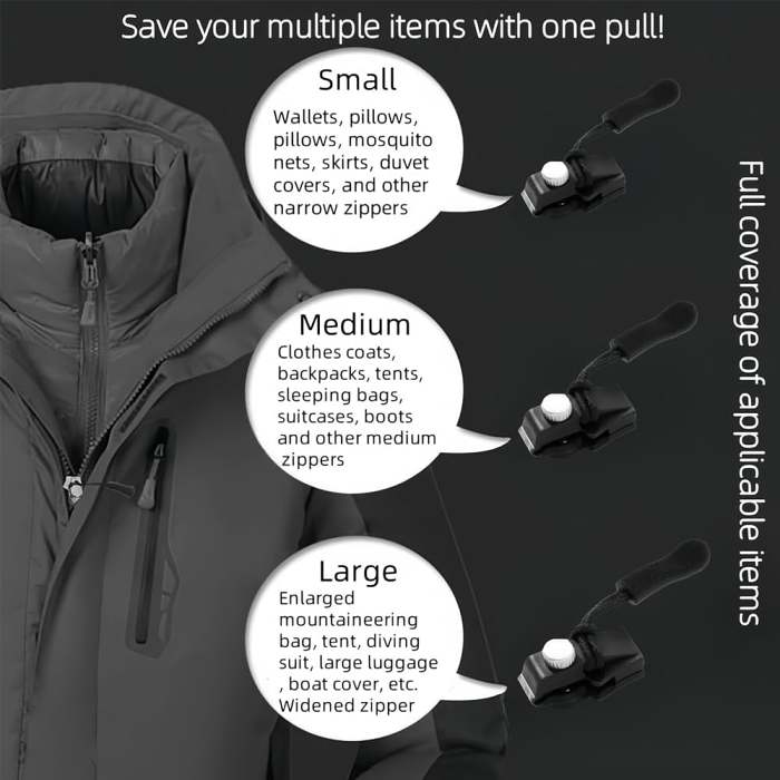 Zipper Puller Repair Kit