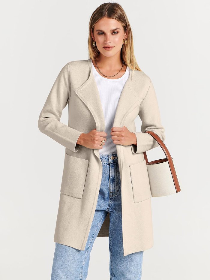 LAST DAY 49% OFFNew Style Lapel Classy Coatigan
