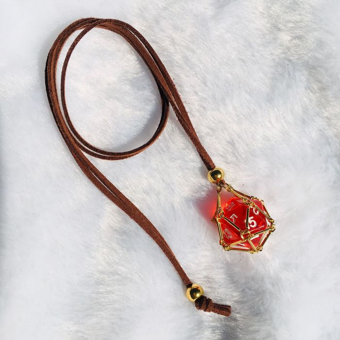D20 Dice Holder Necklace
