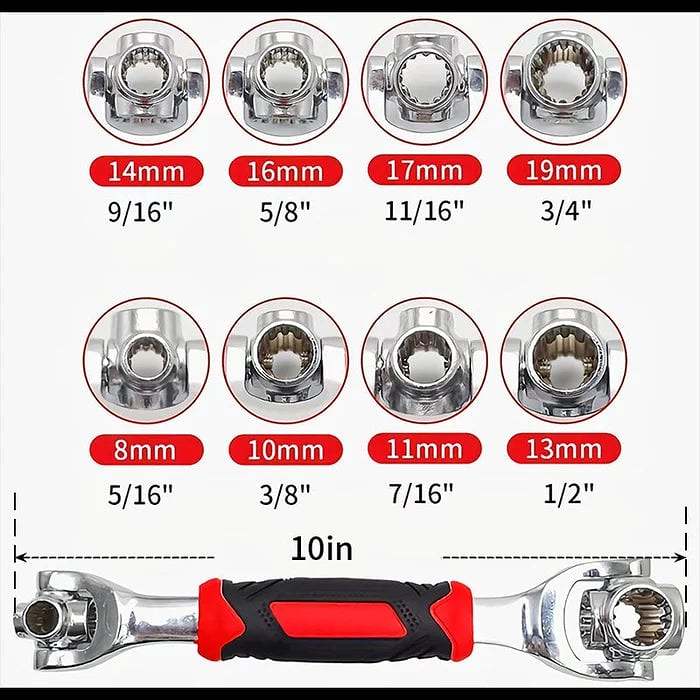 Hot Sale - 360° Rotating Socket Wrench