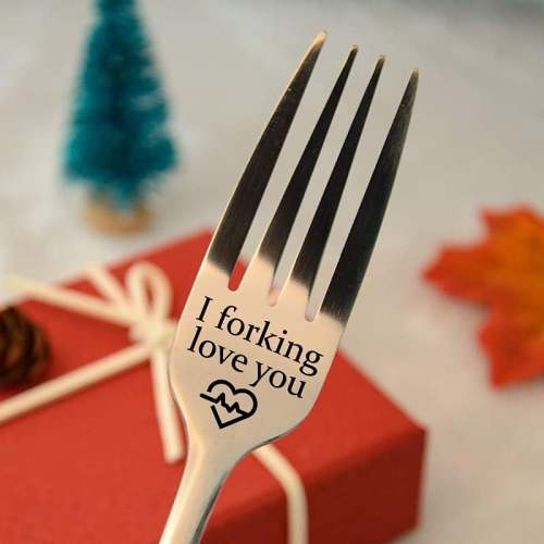 Valentine's Day pre-saleEngraved Fork(With Gift Box) - BUY 2 GET EXTRA 10%OFF by Veasoon