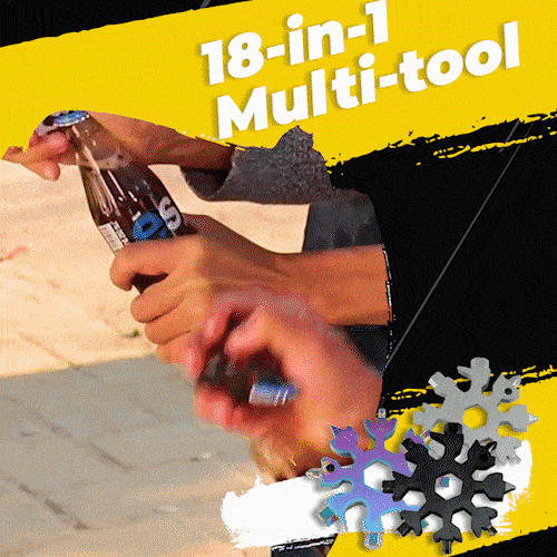 18-in-1 Snowflake Multi-tool