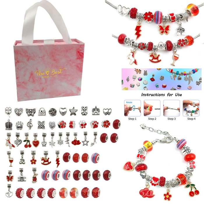 Charm Bracelet Jewerly Making Kit