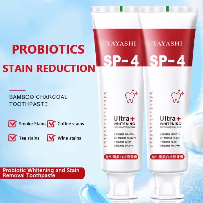 Probiotic Whitening Toothpaste