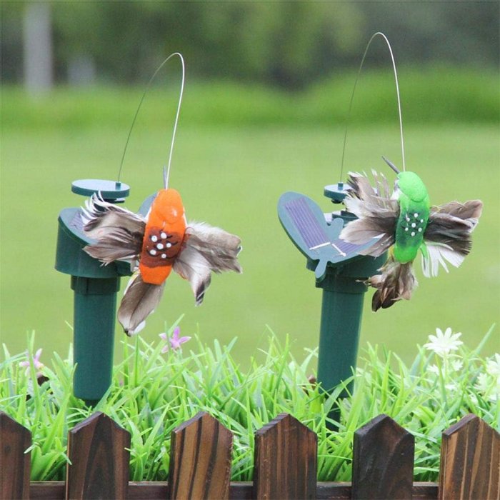 Garden Solar Hummingbird